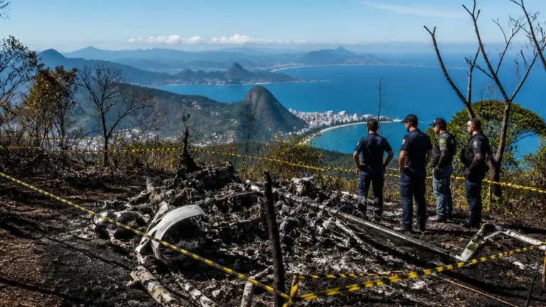 MPF pede restrição de voos panorâmicos após queda de helicóptero na Floresta da Tijuca