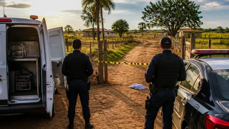 Mulher e bebê de 4 meses são mortos a facadas em fazenda de São Félix do Araguaia; marido é preso