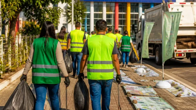 Mutirão mobiliza voluntários e prefeitura para limpeza em três bairros de Osasco