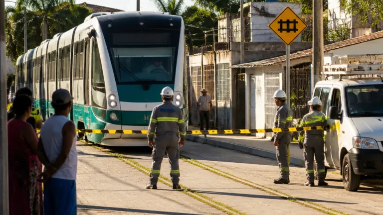 Natal: pedestre morre atingido por VLT em Potengi; circulação pode ter alterações