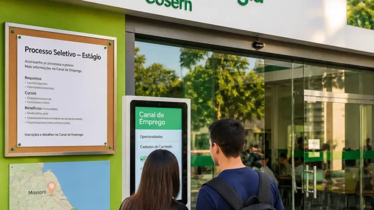 Neoenergia Cosern abre 10 vagas de estágio superior no RN; inscrições até 15 de agosto