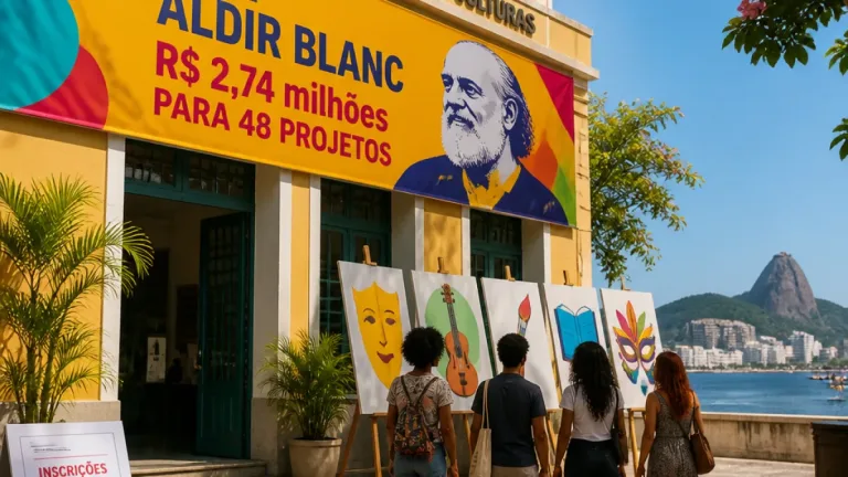 Niterói lança edital Aldir Blanc de R$ 2,74 milhões para 48 projetos culturais