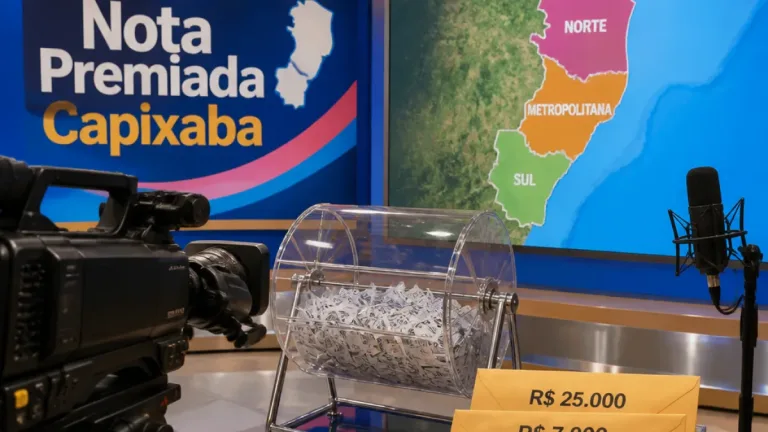 Nota Premiada Capixaba sorteia R$ 123 mil nesta quinta em três regiões do ES