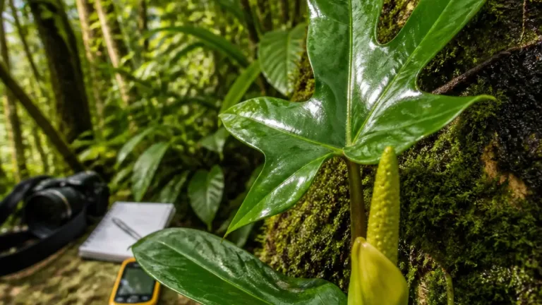 Nova espécie de Philodendron é identificada na Serra das Torres, no Espírito Santo