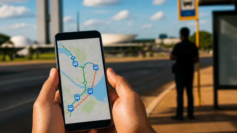 Novo canal permite consultar horários e localização de ônibus em tempo real no Distrito Federal