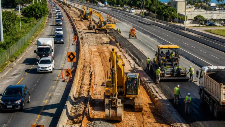 Obras da SC-401 em Florianópolis podem ter prazo contratual prorrogado, diz governo