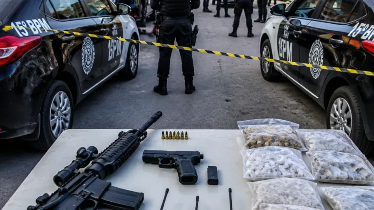 Operação do 15º BPM apreende fuzil e prende sete suspeitos em Duque de Caxias