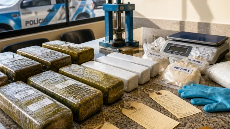 Operação em Aracaju apreende cerca de 8 kg de maconha e cinco tabletes de cocaína