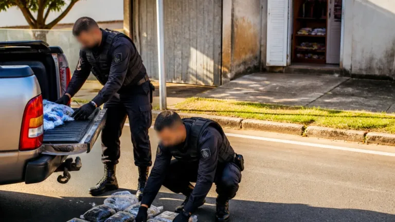 Operação em Porto Velho apreende 35 kg de drogas e munições; três são presos pelo DENARC