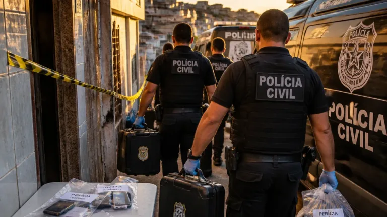Operação na Bahia prende sete suspeitos de crimes contra crianças e apreende celulares e HDs