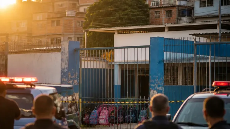 Operação Tridente prende cinco suspeitos e interdita escola perto do Buraco do Boi, em Nova Iguaçu