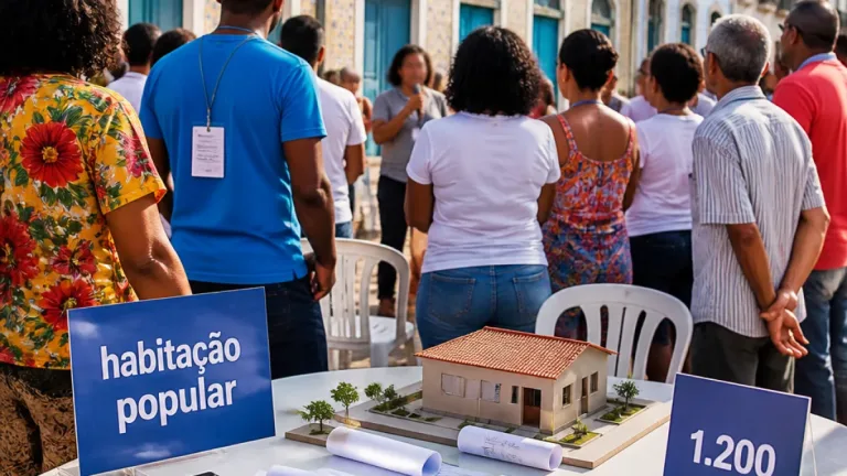 Orleans Brandão anuncia em São Luís construção de 1.200 casas no primeiro ano