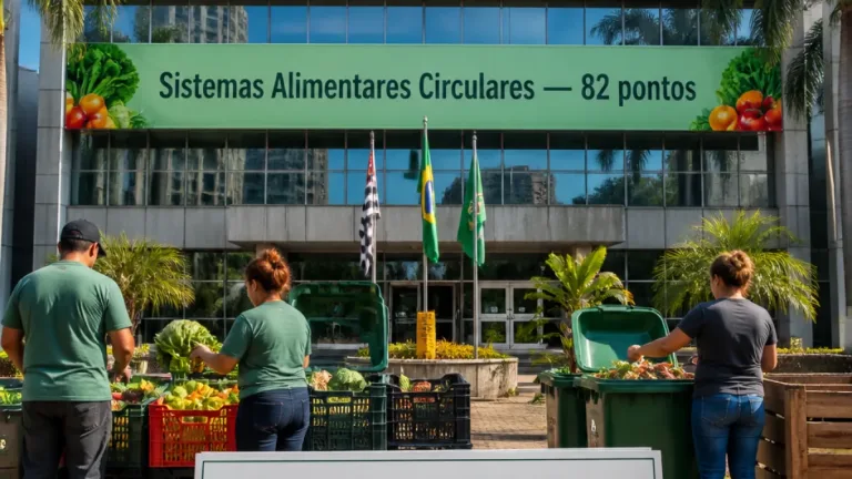 Osasco conquista 4ª melhor pontuação em edital federal para sistemas alimentares circulares
