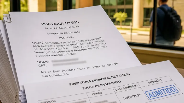 Palmas: Prefeitura havia contratado em 2025 homem com prisão anterior por estupro, diz investigação