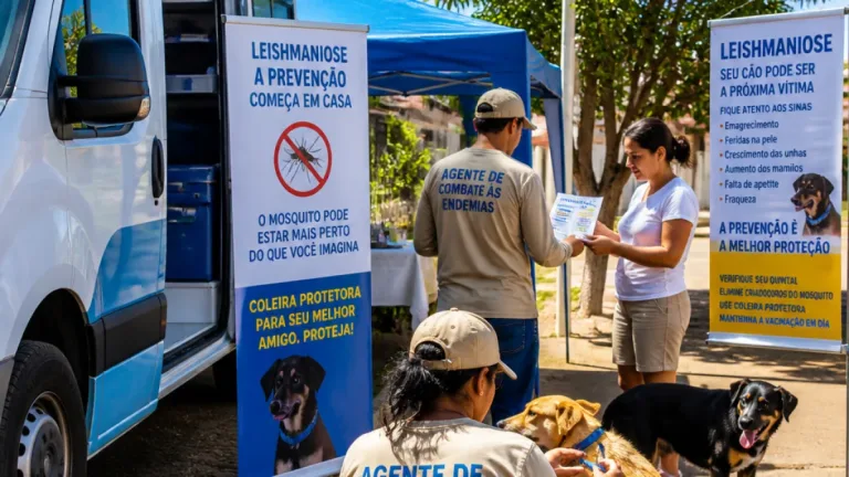 Palmas promove Semana das Leishmanioses para reforçar prevenção e vigilância comunitária