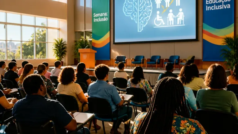 Palmas realiza I Seminário Municipal de Educação Inclusiva com foco em IA e práticas pedagógicas