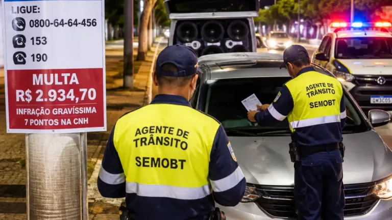 Palmas reforça regras para som automotivo e orienta sobre denúncias e penalidades