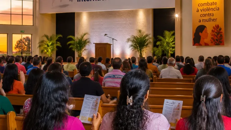 Pastora Helena Raquel participa da abertura do congresso em Boa Vista e traz debate sobre violência contra mulheres