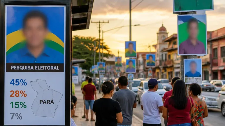Pesquisa aponta Dr. Daniel com vantagem sobre Hana Ghassan no Pará; segundo turno amplia diferença