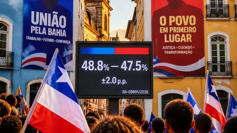 Pesquisa AtlasIntel aponta empate técnico entre ACM Neto e Jerônimo na Bahia