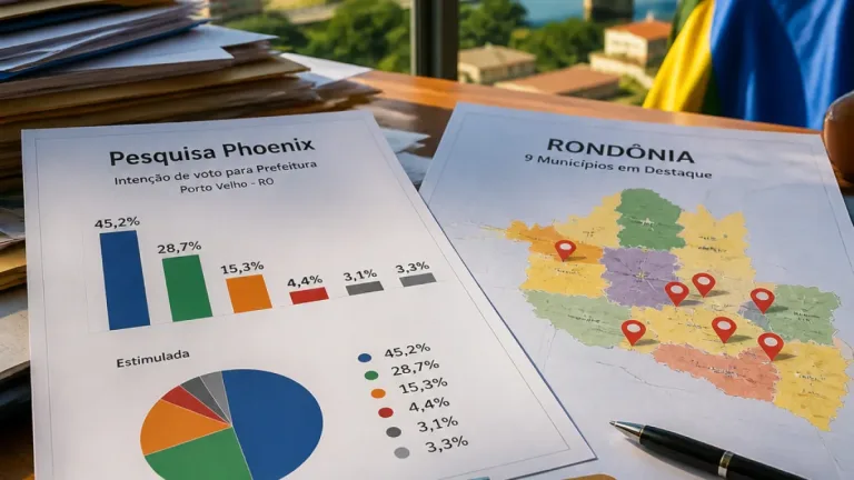 Pesquisa Phoenix aponta Ismael Crispin na liderança espontânea para deputado estadual em Rondônia