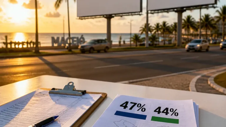 Pesquisa Real Time Big Data aponta empate técnico entre Renan Filho e JHC em Alagoas