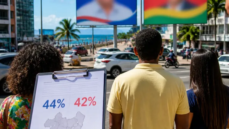 Pesquisa Real Time Big Data registra empate técnico entre ACM Neto e Jerônimo na corrida ao governo da Bahia