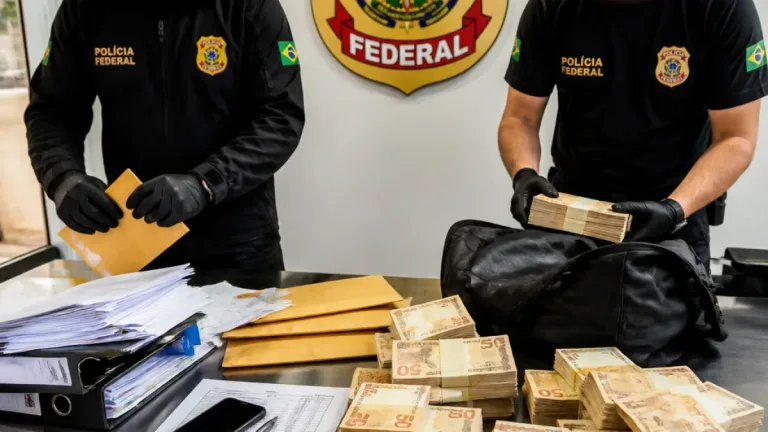 PF apreende R$ 600 mil em Piratininga; dinheiro estava com filha de deputada em Niterói