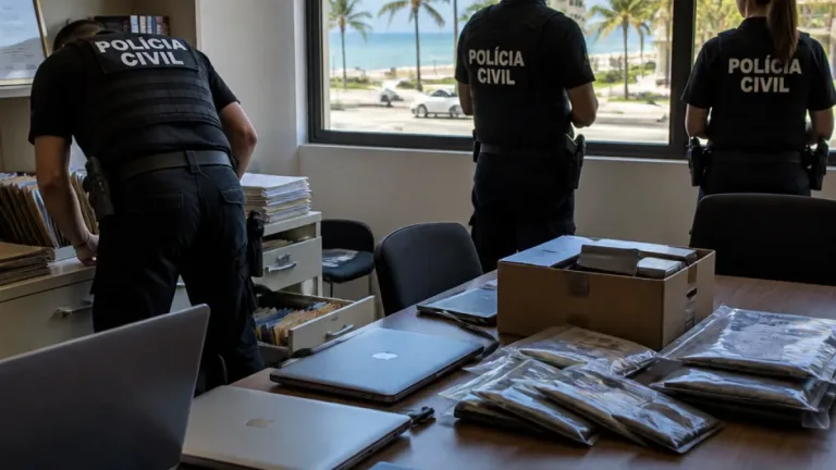 Polícia Civil cumpre mandados contra advogados por supostas ações judiciais com documentos falsos