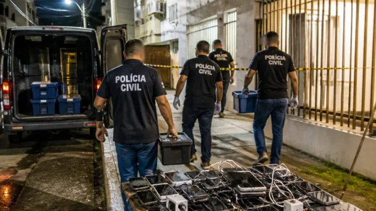 Polícia Civil de Sergipe prende seis em operação contra esquema de fraudes bancárias digitais