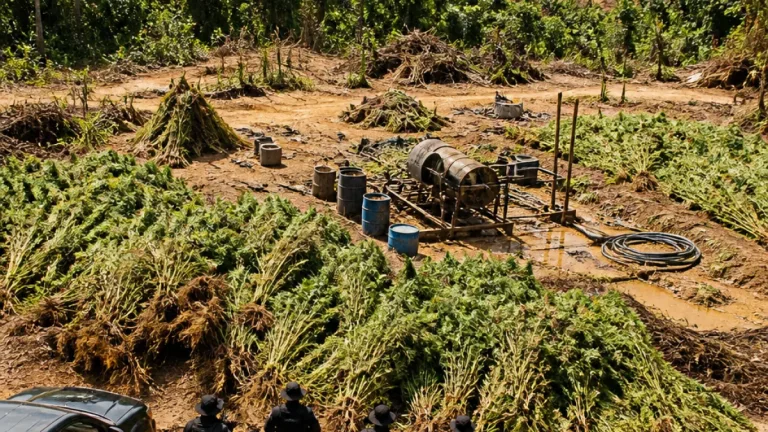 Polícia Federal apreende e destrói cerca de 6 mil pés de maconha em Terra Indígena no Sul do Pará