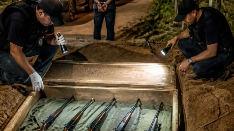 Polícia identifica suspeito que diz ter matado 80 pessoas e apreende armas usadas contra Lampião