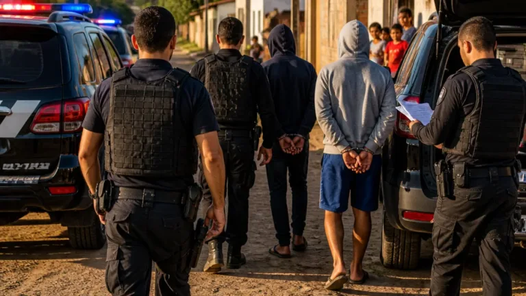 Polícia prende em Guadalupe e Francisco Santos dois investigados por crimes cometidos no Maranhão