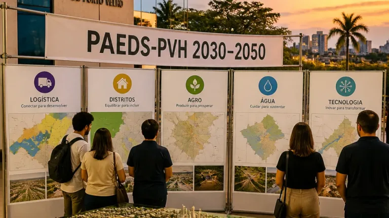 Porto Velho lança plano com 104 ações para orientar desenvolvimento até 2050