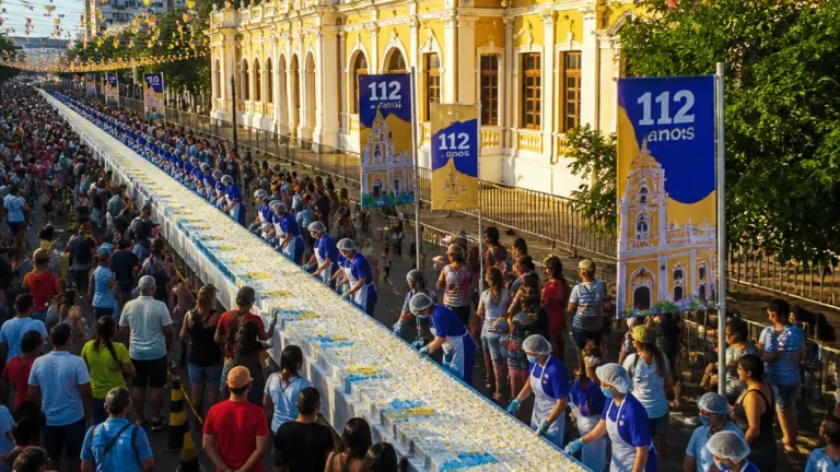 Porto Velho prepara três dias de festa e bolo de 112 metros para o aniversário da cidade