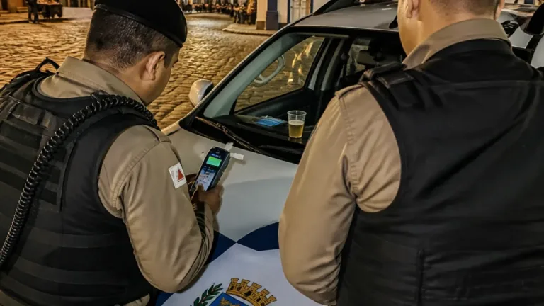 Prefeito de Tiradentes se recusa a soprar bafômetro após dirigir carro oficial na volta de evento
