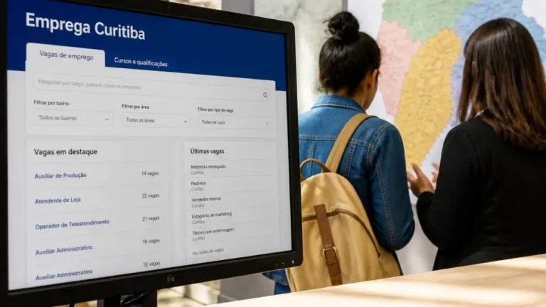 Prefeitura de Curitiba amplia acesso a vagas com portal Emprega Curitiba