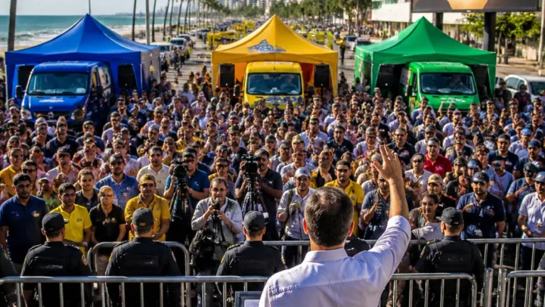 Primeiro dia de campanha na Paraíba tem agendas distintas e ataque de Efraim a Cícero