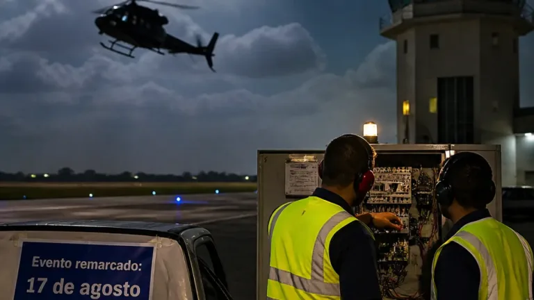 Problema de iluminação no aeroporto impede chegada de ACM Neto a Feira de Santana