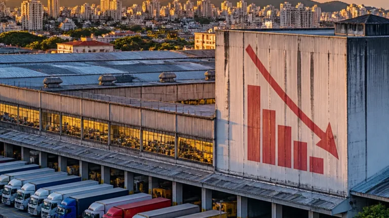 Produção industrial em São Paulo recua 3,2% em junho e puxa indicador nacional para baixo