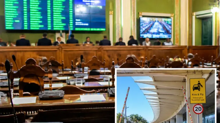 Projeto em debate na Câmara pode acabar com cancelas do "Kiss & Fly" no Aeroporto de Salvador