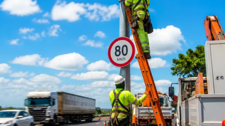 Radares e placas voltam a ser instalados em trechos federais de Uberlândia