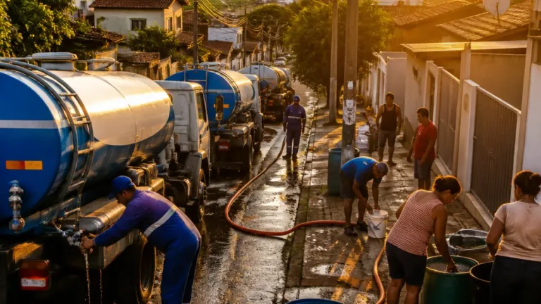 Ribeirão Preto ativa operação emergencial com caminhões-pipa para enfrentar onda de calor