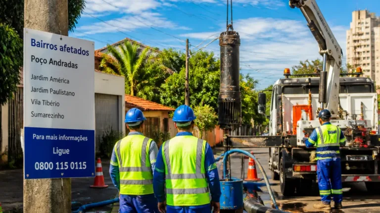 Ribeirão Preto: sete bairros terão abastecimento interrompido por manutenção emergencial