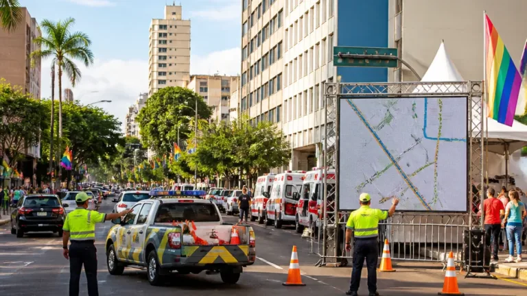 Ribeirão Preto terá três interdições no trânsito neste domingo por eventos na cidade
