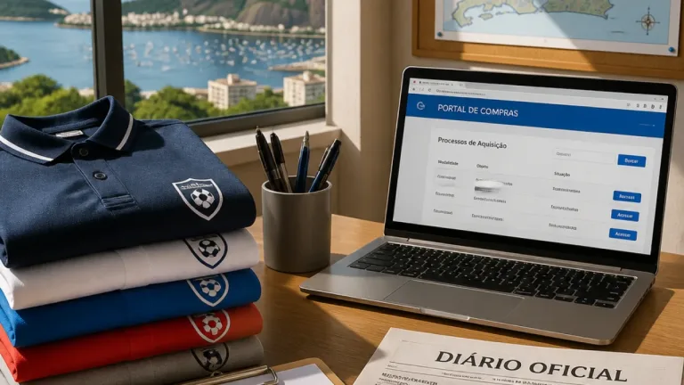 Rio de Janeiro: COB abre pregão eletrônico para confecção de camisas polo com entregas no Estado