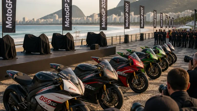 Rio de Janeiro será palco do lançamento da temporada 2027 da MotoGP em 21 de fevereiro