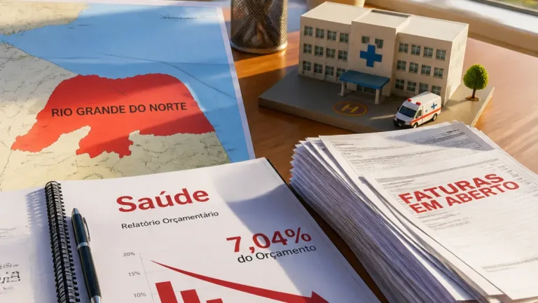 RN apresenta menor aplicação em saúde entre estados no 1º semestre de 2026, aponta relatório