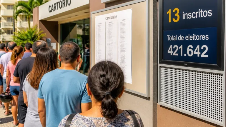 Santa Catarina registra 13 candidatos ao Senado; eleitorado é de 5,7 milhões para 2026
