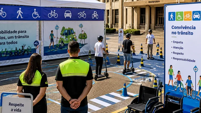 Santo André lança Mês da Mobilidade com ações educativas e foco na convivência urbana